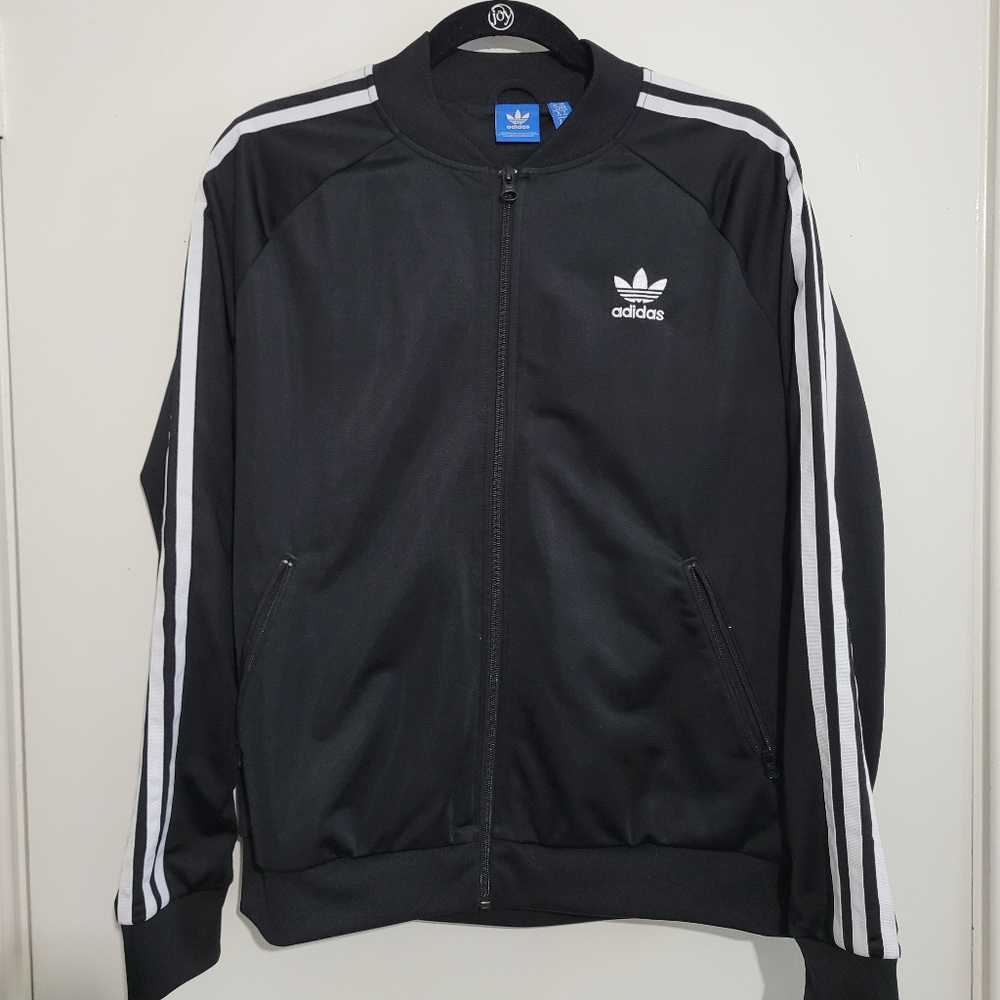 Adidas Black Track Jacket for Women (LARGE)